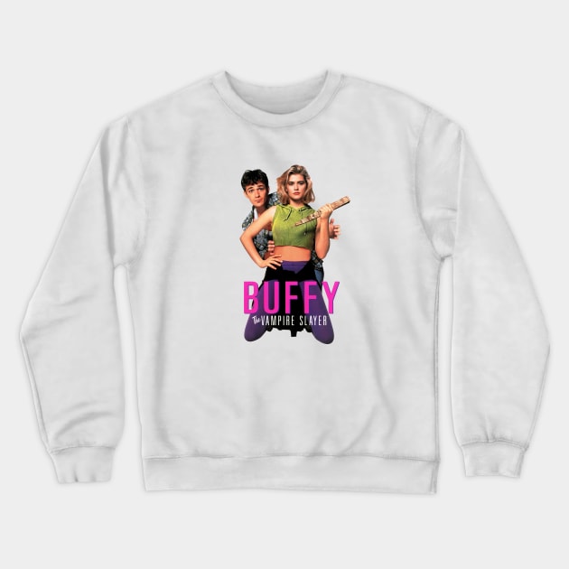 Luke Perry Buffy The Vampire Slayer Movie Crewneck Sweatshirt by Mendozab Angelob